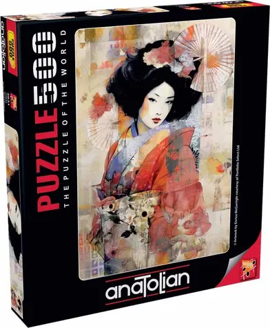 ANATOLIAN Puzzle Gejša / 500 dielikov / od 12 rokov