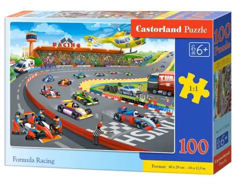 Castorland 111046 Puzzle Preteky formulou / 100 dielikov / od 6 rokov