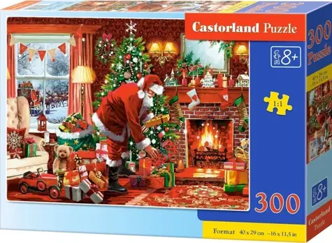 Castorland 030538 Puzzle Santova špeciálna roznáška / 300 dielikov / od 8 rokov
