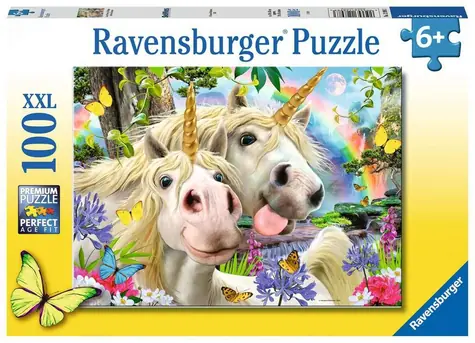 Ravensburger Puzzle Nechcem Worry, Be Happy! XXL / 100 dielikov / od 6 rokov