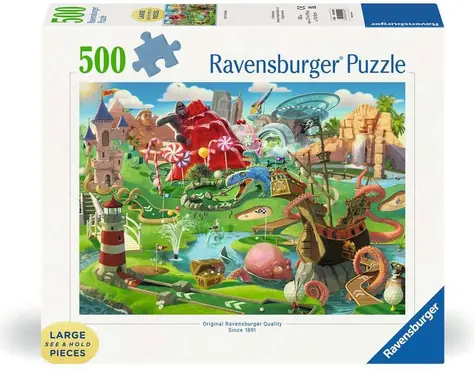 Ravensburger Puzzle Minigolfový raj XXL / 500 dielikov / od 12 rokov