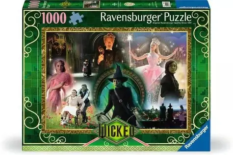 Ravensburger Puzzle Wicked: Film / 1000 dielikov / od 14 rokov