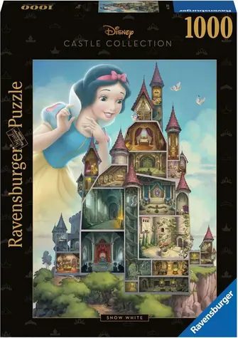 Ravensburger Puzzle Disney zámky: Snehulienka / 1000 dielikov / od 14 rokov