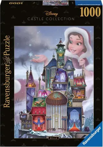 Ravensburger Puzzle Disney zámky: Bella / 1000 dielikov / od 14 rokov