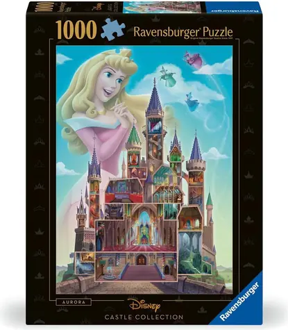 Ravensburger Puzzle Disney zámky: Šípková Ruženka / 1000 dielikov / od 14 rokov
