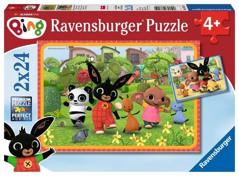 Ravensburger Puzzle Bing / 2x24 dielikov / od 4 rokov
