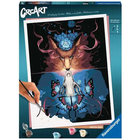 Ravensburger CreArt Krásna smrť - maľovanie podľa čísel / od 14 rokov