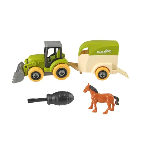 Rappa Skrutkovací traktor nakladač s prívesom pre kone 25 cm / od 3 rokov