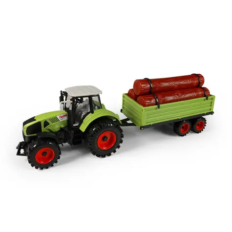 Rappa Traktor s prívesom na drevo 45 cm / od 3 rokov