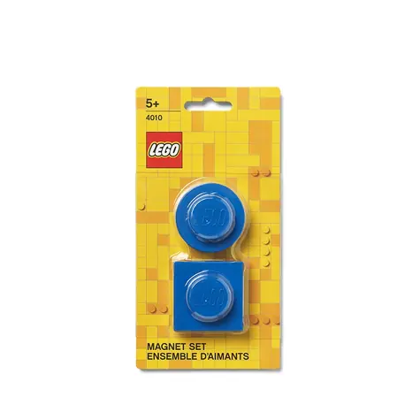 LEGO® magnetky set 2 ks - modrá / od 3 rokov