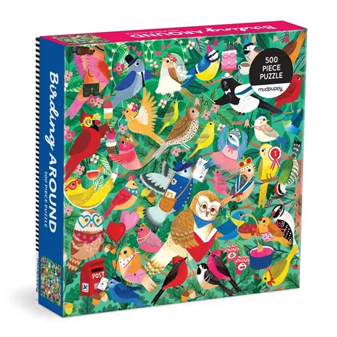 Mudpuppy Puzzle Vtáčí svet / 500 dielikov / od 8 rokov