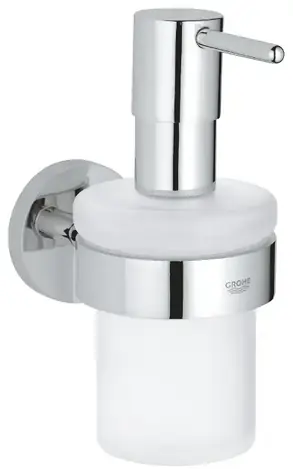 Grohe QuickFix Start - Dávkovač mydla s držiakom sklo/chróm 