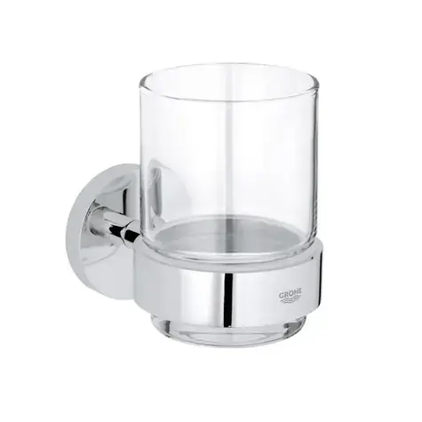 Grohe Essentials - Pohárik s držiakom chróm 