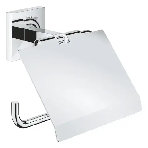 Grohe QuickFix Start Cube - Držiak toaletného papiera s krytom chróm 