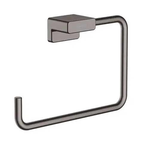 Hansgrohe AddStoris - Držiak na uterák kartáčovaný čierny chróm 