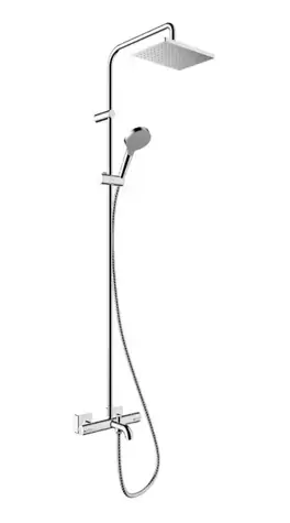 Hansgrohe Vernis Shape - Sprchový set Showerpipe 230 s vaňovým termostatom chróm 