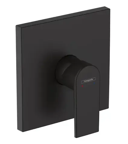 Hansgrohe Vernis Shape - Sprchová batéria pod omietku matná čierna 