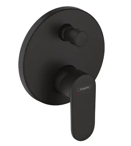 Hansgrohe Vernis Blend - Vaňová batéria pod omietku matná čierna 