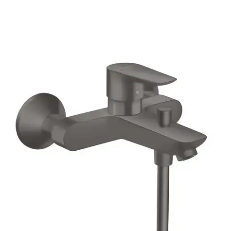 Hansgrohe Talis E - Vaňová batéria kartáčovaný čierny chróm 