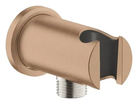 Grohe - Nástenné kolienko s držiakom, kartáčovaný Warm Sunset