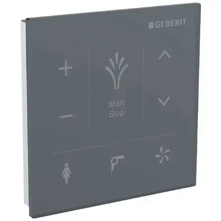 Geberit - Nástenný ovládací panel pre elektronický bidet, čierna