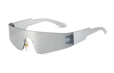 VeyRey Unisex slnečné okuliare Ageon biela univerzálna