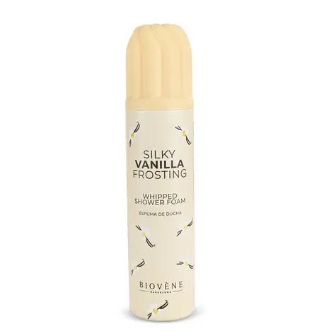 Biovene Nadýchaná sprchová pena Silky Vanilla Frosting / 250ml