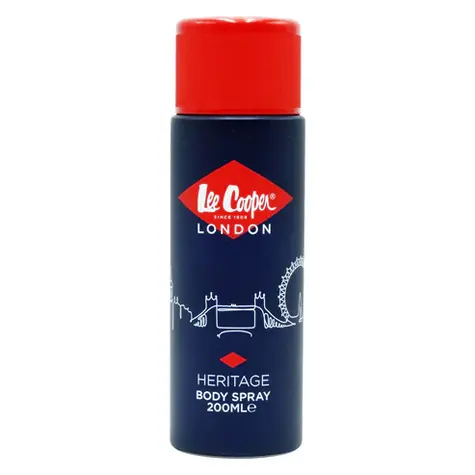 Lee Cooper Deo Body Spray Heritage 200 ml / Telový dezodorant v spreji