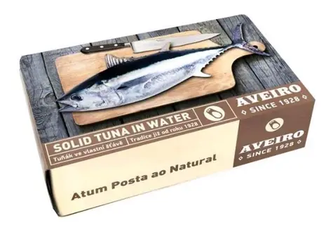 Aveiro Tuniak vo vlastnej šťave 120g