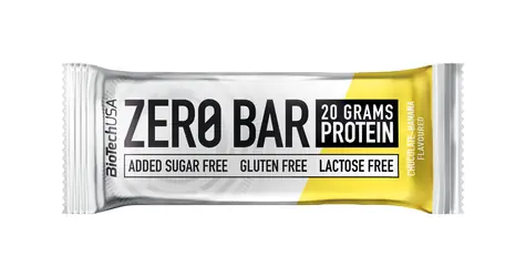 BioTech Zero Bar 50 g chocolate banán