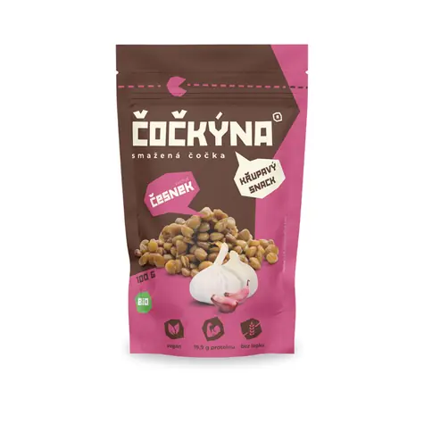 Šošovica Vyprážaná šošovka 100g : Cesnak