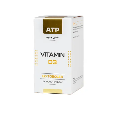 ATP Vitality Vitamín D3 60 tob