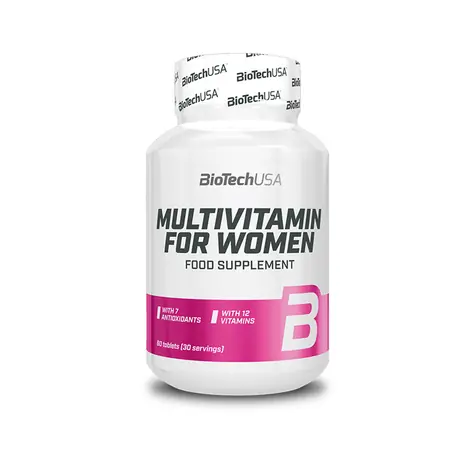 BioTech Multivitamín For Women 60 cps