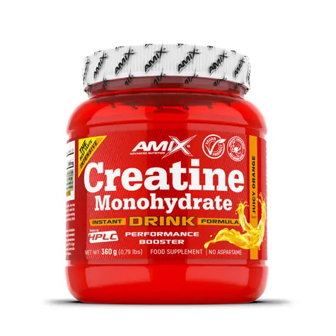 Amix Creatine Monohydrate Drink 360 g oranžová