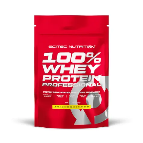 Scitec Nutrition 100% WP Professional 500 g Lemon cheesecake