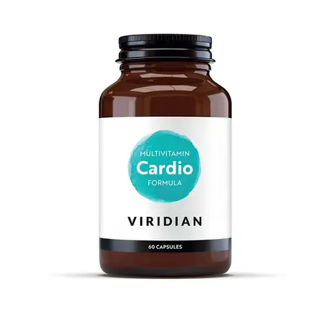 Viridian Cardio Multi 60 cps (Multivitamín pre kardiovaskulárny systém)