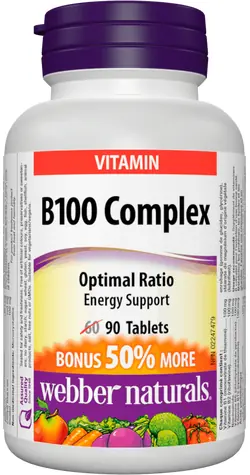 Webber Naturals B100 Complex 90 tabliet