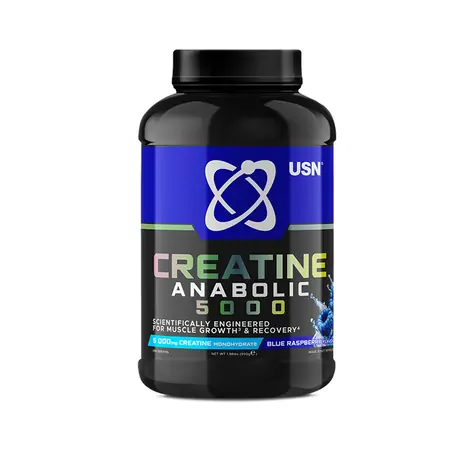 USN Creatine Anabolic 5000 900 g blue Raspberry