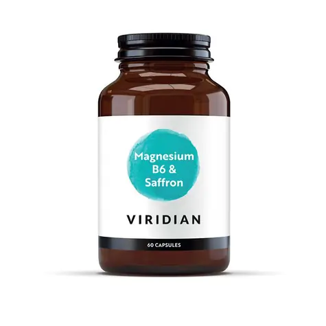 Viridian Magnesium B6 Saffron 60 cps