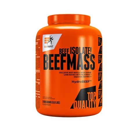 Extrifit BeefMass 3000 g vanilla caramel