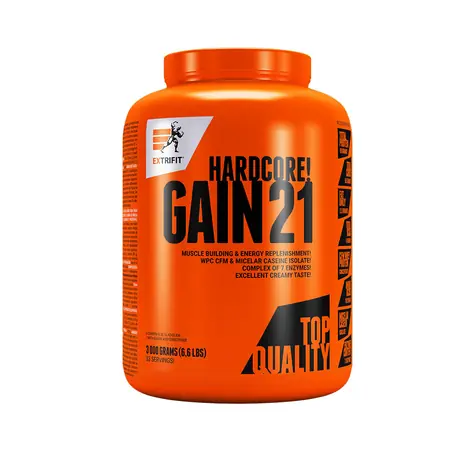 Extrifit Hardcore Gain 21 3000 g strawberry