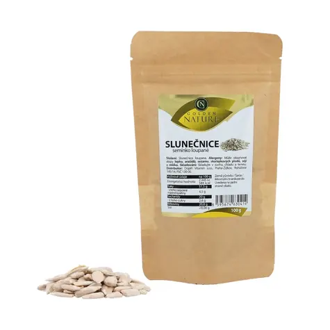 Golden Nature Slnečnicové semienko 100g