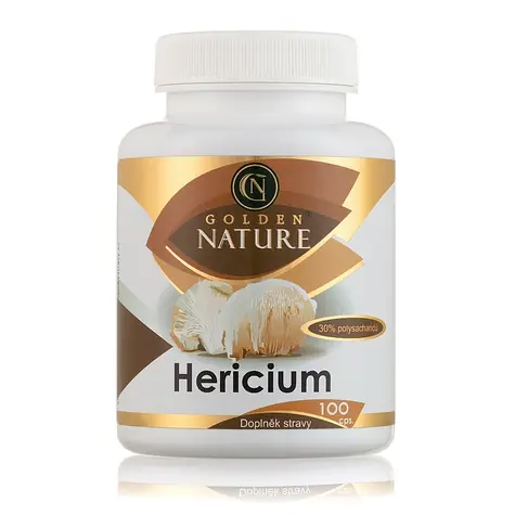 Golden Nature Hericium 30% polysacharidov 100 cps.