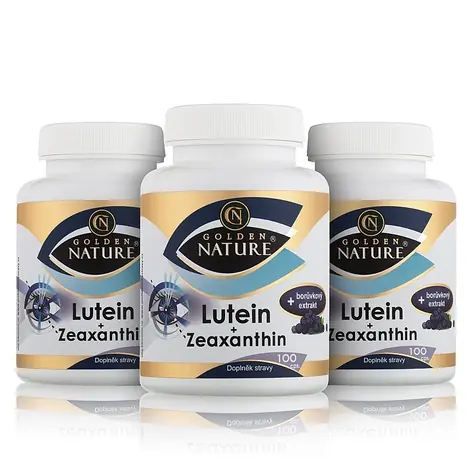 Golden Nature Lutein + Zeaxantín 300 cps. (3x100 cps)