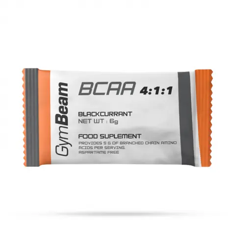 Bcaa 4:1:1 Instant - GymBeam (čierne ríbezle, 6 g)
