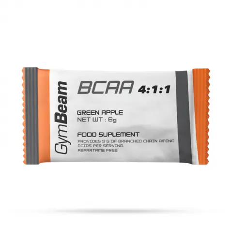 Bcaa 4:1:1 Instant - GymBeam (zelené jablko, 6 g)