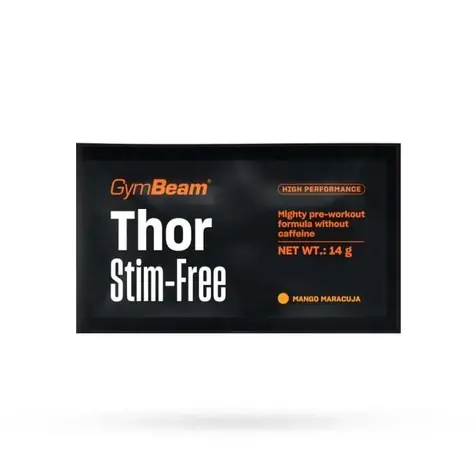 Thor Stim-free - GymBeam (citrón limetka, 14 g)