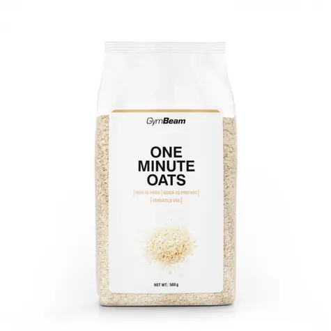 Minútové ovsené vločky - GymBeam (500 g)