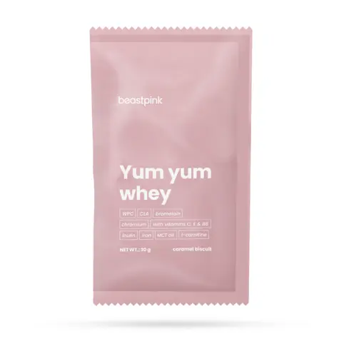 Yum Yum Whey - BeastPink (karamelová sušienka, 30 g)