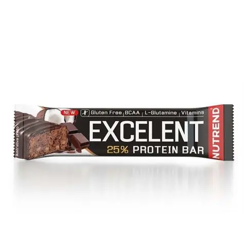 Proteínová tyčinka Excelent 85 g - Nutrend (arašidové maslo, 85 g)